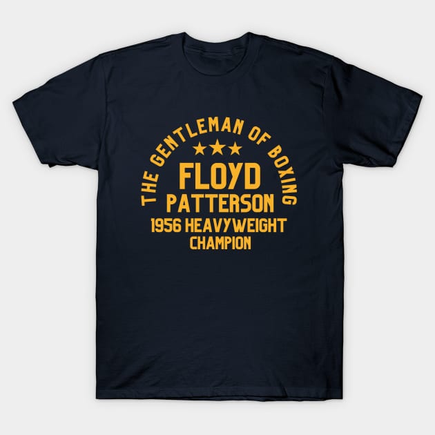 Floyd Patterson The Gentleman of Boxing T-Shirt by EasyBoxing Store